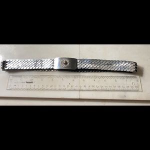 Vintage Womens Silver Belt